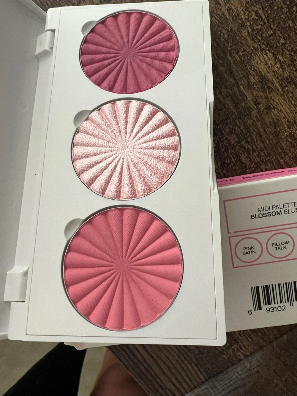 OFRA Blossom Blush Trio — Soft Pink, Rose, Deep Berry
